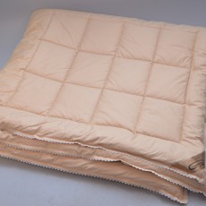 Пуховое одеяло СН-Текстиль-NOIL CAMELUS-O Бежевый Полуторное 140x205